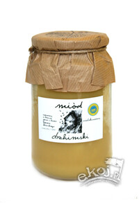 Miód wielokwiatowy Drahimski 1250g Pasieka Fujarskich
