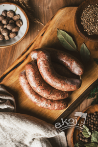 Kiełbasa Potaśnianka parzona 4szt. Nowicki Naturalnie