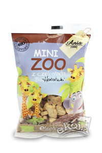 Ciasteczka z czekoladą Mini Zoo EKO 100 g Bio Ania