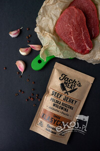 Jack's Meat - polska suszona wołowina KLASYCZNA 60g Nowicki Naturalnie