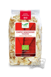 Chipsy kokosowe prażone EKO 150g Bio Planet