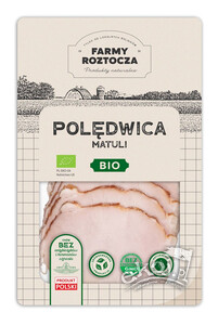 Polędwica matuli w PLASTRACH BIO 100g Farmy Roztocza