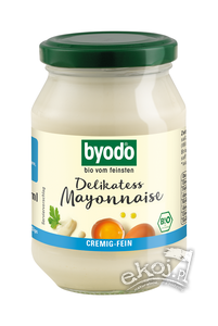 Majonez delikatny bezglutenowy BIO 250ml Byodo