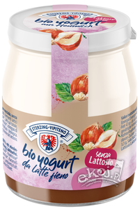 Jogurt orzechowy z mleka siennego bezglutenowy BIO 150g Sterzing-Vipiteno