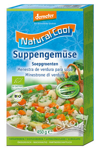 Zupa warzywna mrożona bezglutenowa BIO 450g Natural Cool