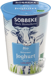 Jogurt naturalny 1,5% BIO 500g Sobbeke