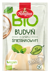 Budyń śmietankowy bezglutenowy EKO 40 g Amylon