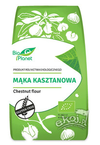 Mąka kasztanowa bezglutenowa BIO 250g Bio Planet