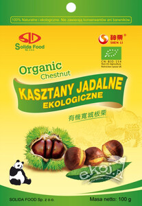 Kasztany jadalne ekologiczne 100g Solida Food