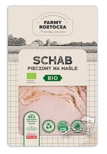 Schab na maśle pieczony w PLASTRACH BIO 100g Farmy Roztocza