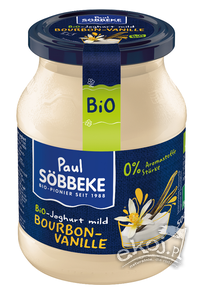 Jogurt waniliowy BIO 500g Sobbeke
