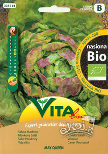 Nasiona sałaty masłowej May Queen BIO 0,5g Vita Line