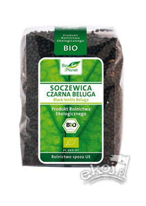 Soczewica czarna Beluga BIO 400g Bio Planet