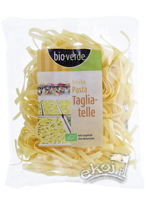 Makaron (semolinowy jajeczny) ŚWIEŻY tagliatelle BIO 250g Bio Verde