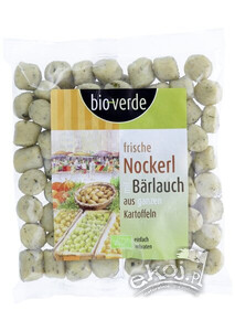 Kopytka świeże z czosnkiem niedźwiedzim BIO 400g Bio Verde