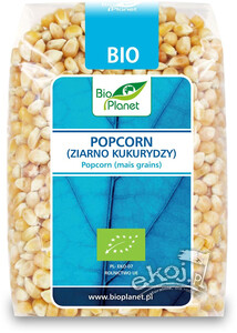 Ziarno kukurydzy do popcornu BIO 400g Bio Planet