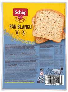 Chleb biały bezglutenowy Pan Blanco 250g Schar
