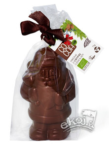 Mikołaj z ciemnej czekolady BIO 75g Cocoa