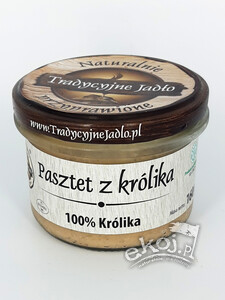 Pasztet z królika w słoiku 160g Tradycyjne Jadło