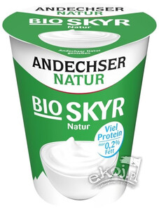 Jogurt Skyr naturalny 0,2% tł. BIO 400g Andechser