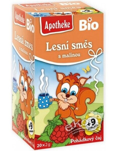 Herbatka dla dzieci owoce leśne z maliną po 9 miesiącu BIO (20x2g) 40g Apotheke