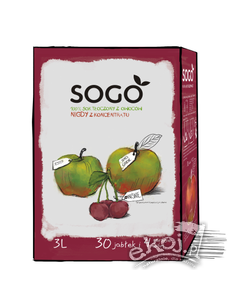 Sok jabłkowo-wiśniowy 3l SOGO