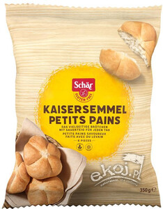 Bułki kajzerki mrożone bezglutenowe 350g Schar
