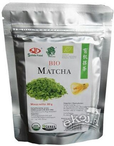 Herbata matcha BIO 80g Solida Food