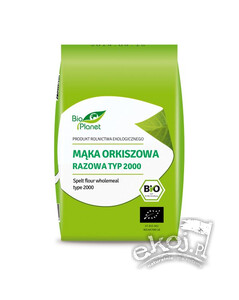 Mąka orkiszowa razowa typ 2000 BIO 1kg Bio Planet