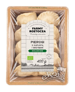 Pierogi z kapustą i grzybami BIO 400g Farmy Roztocza