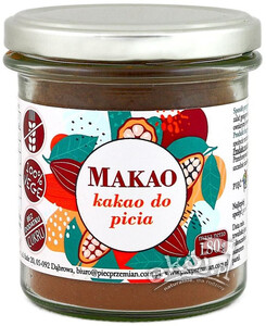Makao - kakao do picia bez dod. cukru bezglutenowe 180g Pięć Przemian