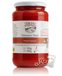 Pomidory pelati BIO słoik 550g Iris