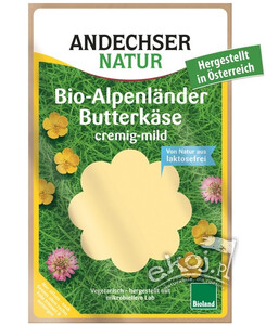 Ser alpejski w plastrach 50% tł. BIO 150g Andechser