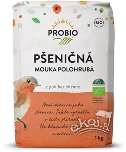 Mąka pszenna krupczatka typ 450 BIO 1kg Probio