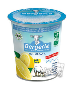 Jogurt owczy cytrynowy EKO 125g Bergerie