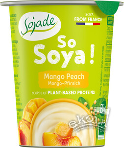 Produkt sojowy mango-brzoskwinia bezglutenowy EKO 125g Sojade