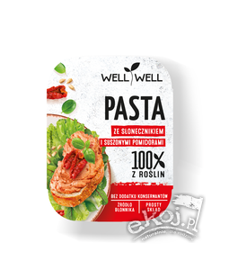 Pasta ze słonecznikiem i pomidorami 125g Well Well