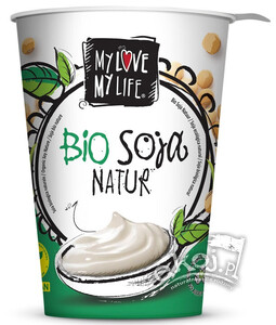 Produkt sojowy naturalny bez dod. cukrów BIO 400g My Love My Life