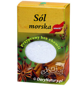 Sól morska 150g Dary Natury