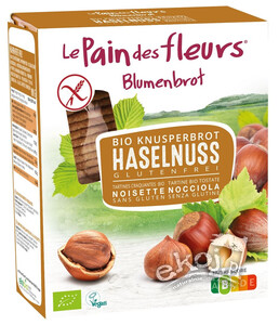 Pieczywo chrupkie orzechowe bezglutenowe BIO 150g Le Pain Des Fleurs