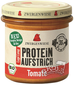 Pasta proteinowa z pomidorami bezglutenowa BIO 135g Zwergenwiese