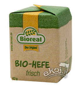 Drożdże świeże EKO 42g Bioreal