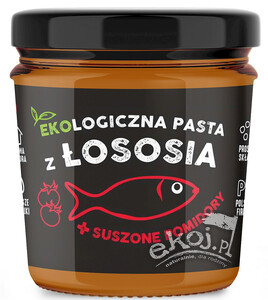 Pasta z łososia z suszonymi pomidorami BIO 90g Kuter Fish