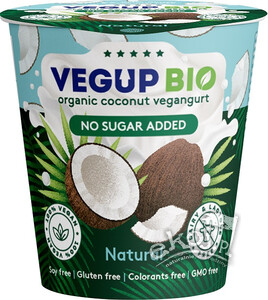 Produkt kokosowy naturalny bezglutenowy BIO 140g Vegup Bio