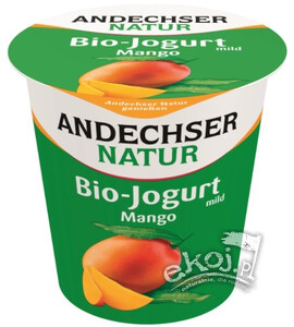 Jogurt mango 3,8% tł. BIO 150g Andechser