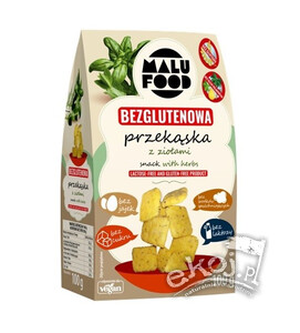 Przekąska Snacki z ziołami bezglutenowa 100g Malu
