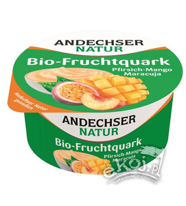 Twarożek brzoskwinia mango marakuja 20% tł. BIO 150g Andechser