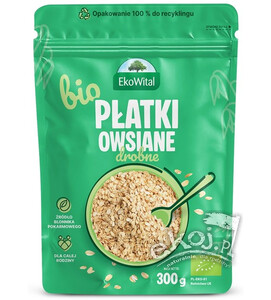 Płatki owsiane drobne BIO 300g Ekowital
