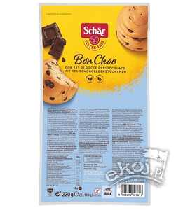 Bon choc bułki z kawałkami czekolady bezglutenowe 220g Schar