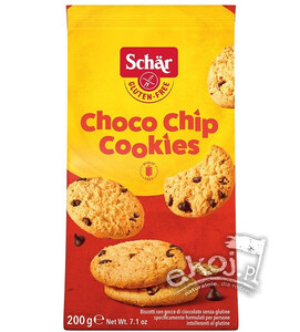 Choco chip cookie - ciastka z czekoladą bezglutenowe 200g Schar